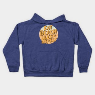 Eat Beach Sleep Repeat Kids Hoodie